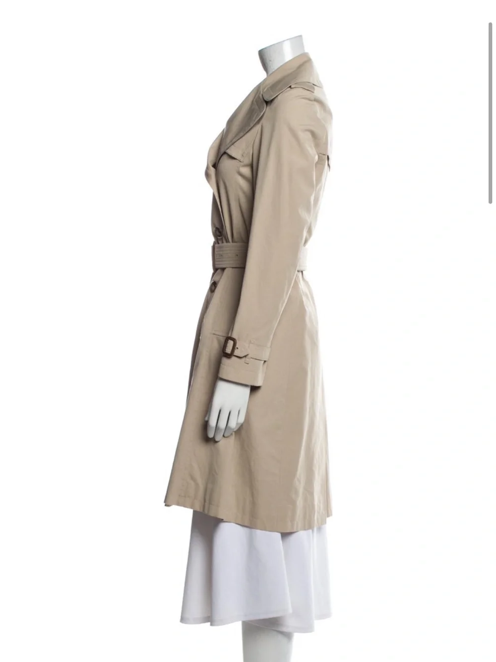 Burberry Trench Coat with Belt - Picture 2 of 3